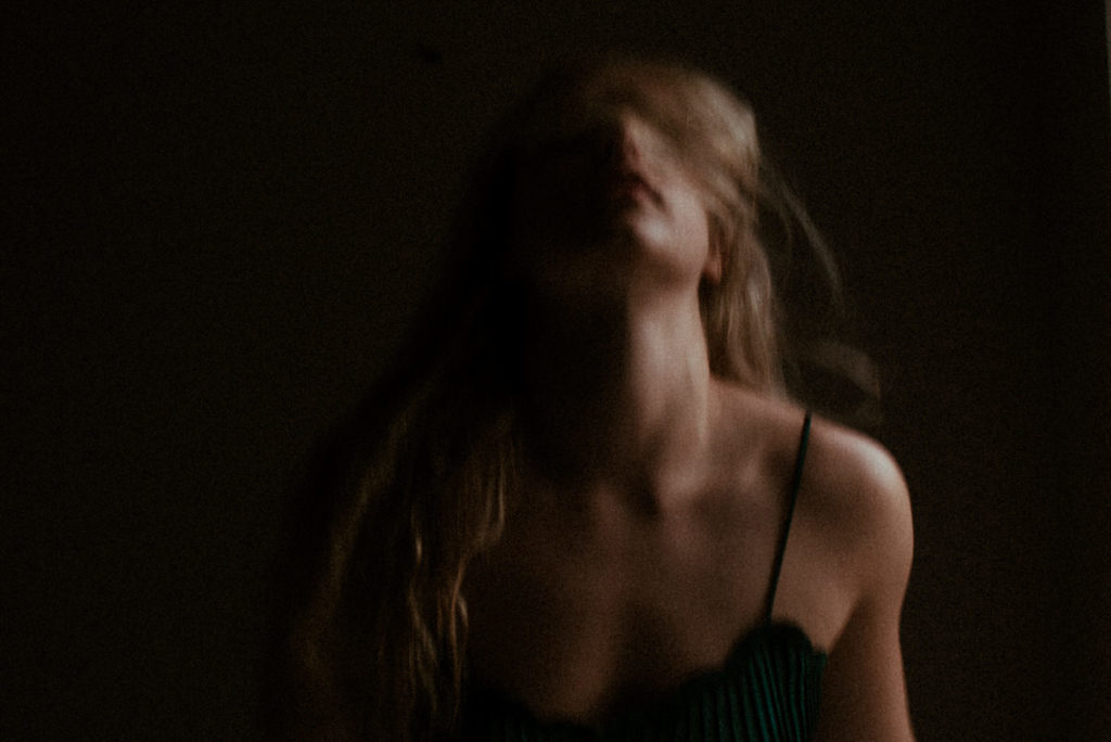 Motion blur portrait 