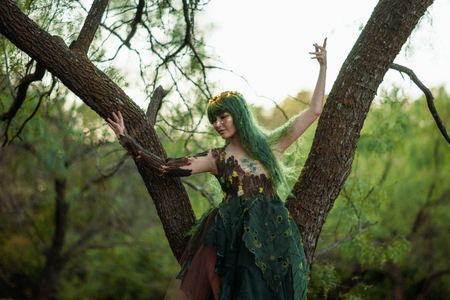 Dryad Costume Design Photos | Dallas Fantasy Cosplay Photography