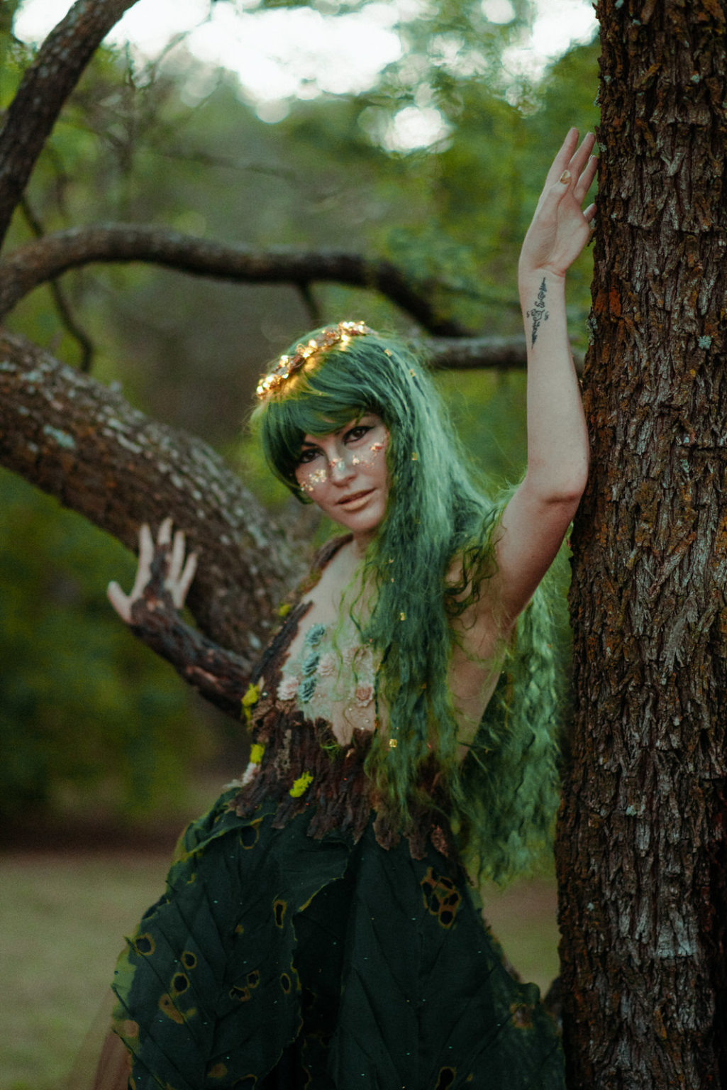 Dryad Costume Design Photos | Dallas Fantasy Cosplay Photography