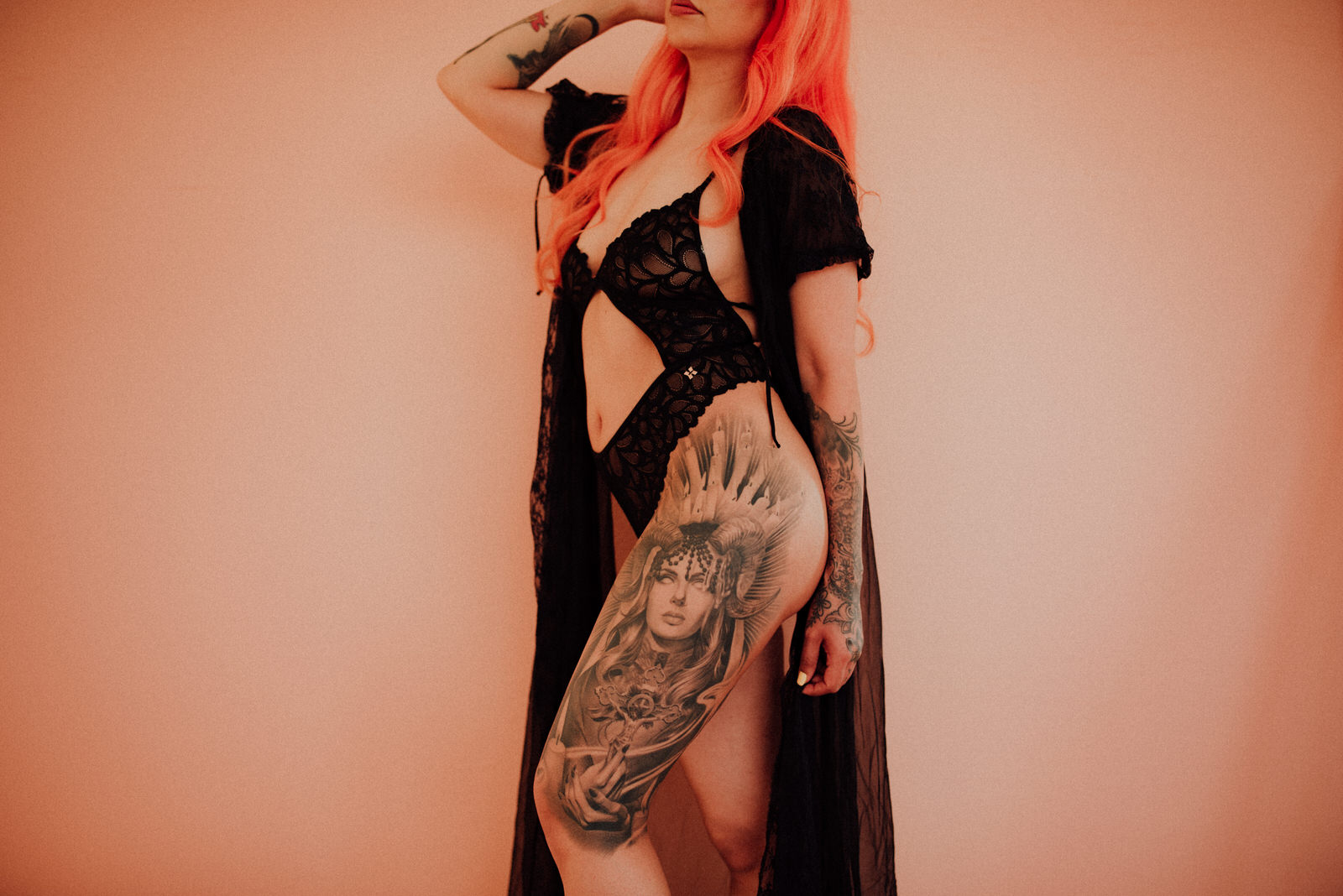 Dallas Tattoo Artist Photo Shoot
