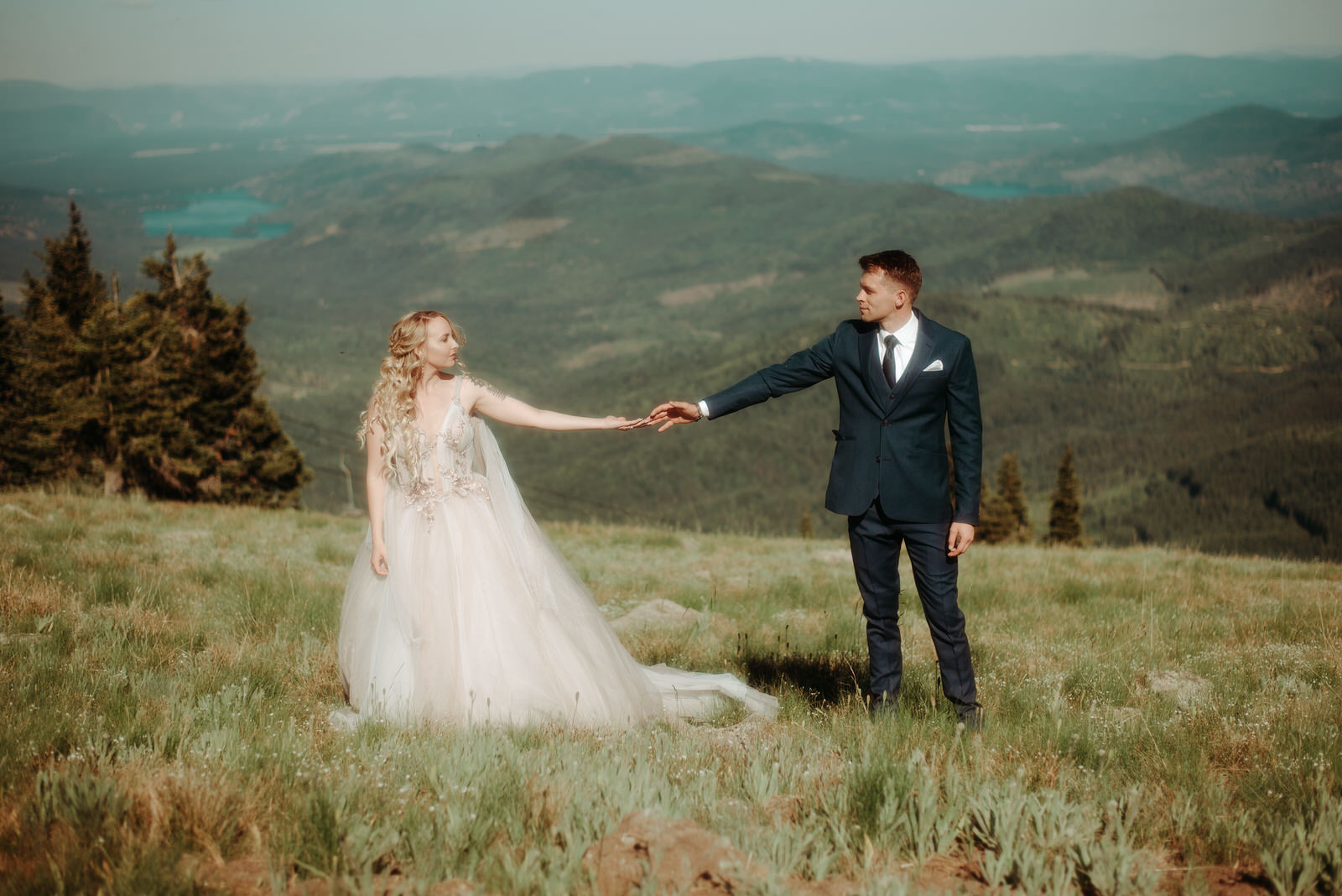 Mountain wedding photography
