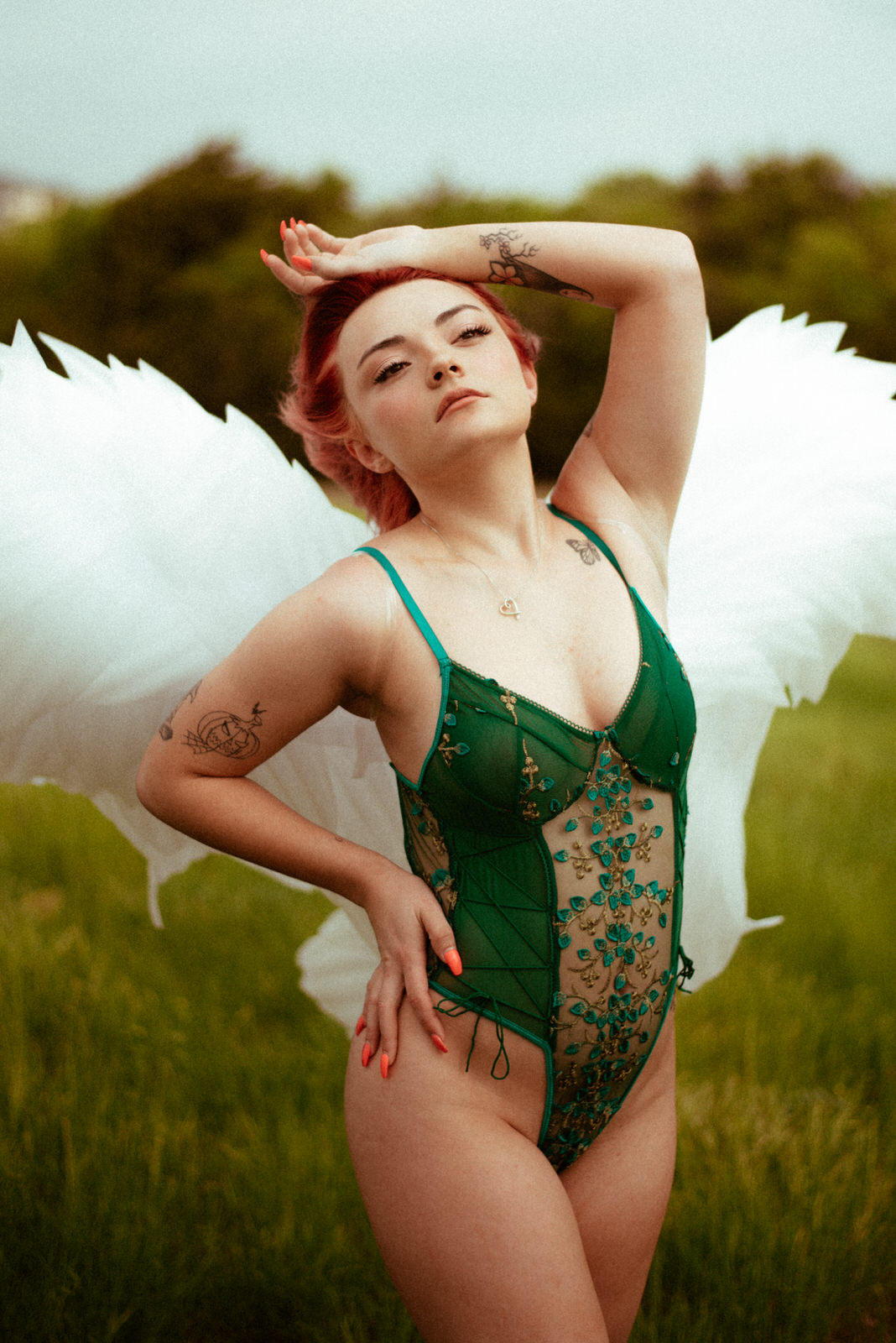 Angel Wings Photoshoot 