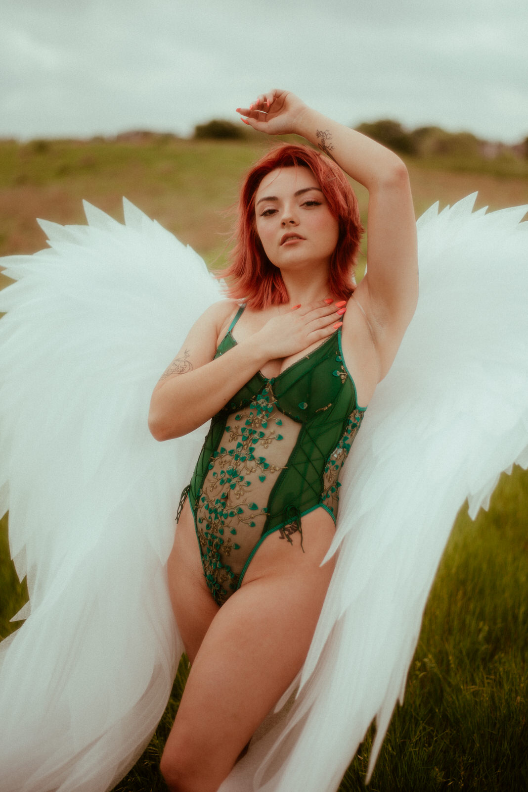 Angel Wings Photoshoot 